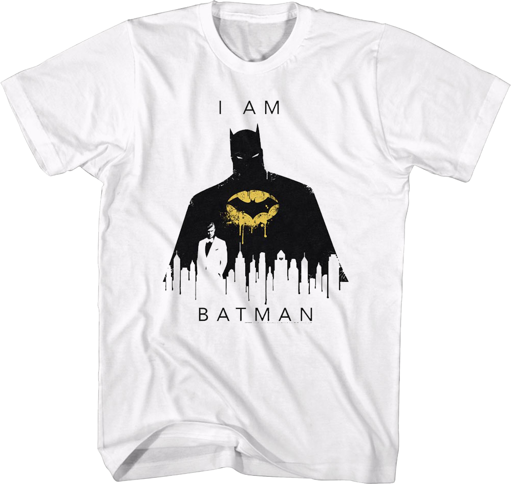 I am batman t shirt hotsell