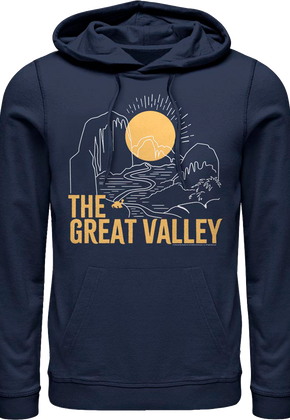 Great Valley Sketch Land Before Time Hoodie