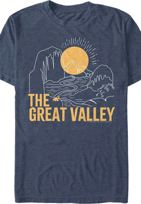 Great Valley Sketch Land Before Time T-Shirt