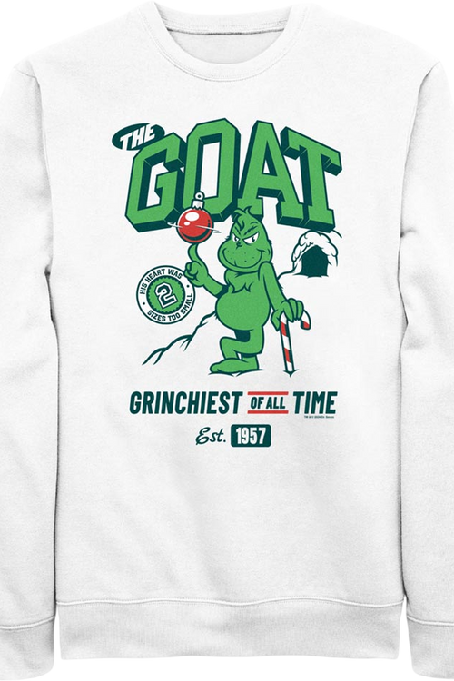 Grinchiest Of All Time Dr. Seuss Sweatshirtmain product image