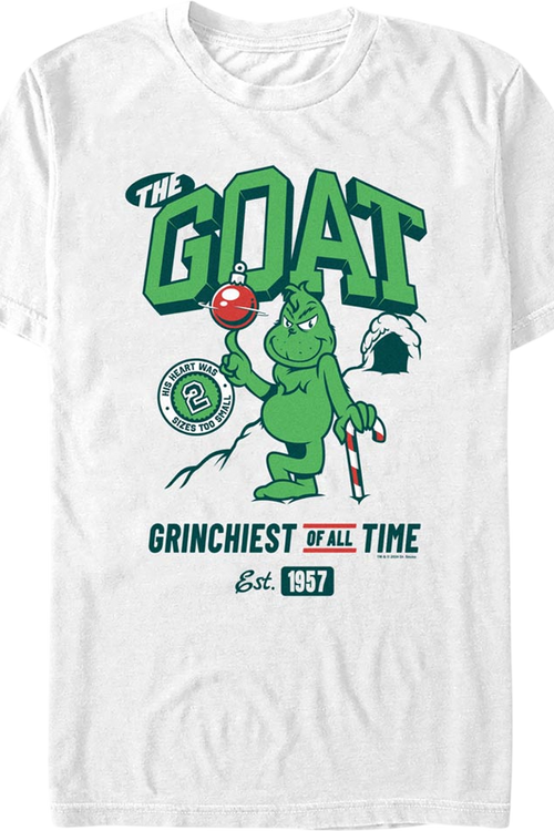 Grinchiest Of All Time Dr. Seuss T-Shirtmain product image