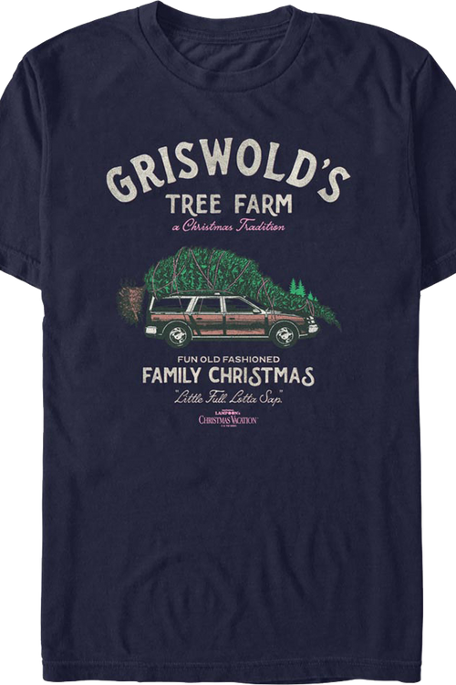 Griswold's Tree Farm Christmas Vacation T-Shirtmain product image