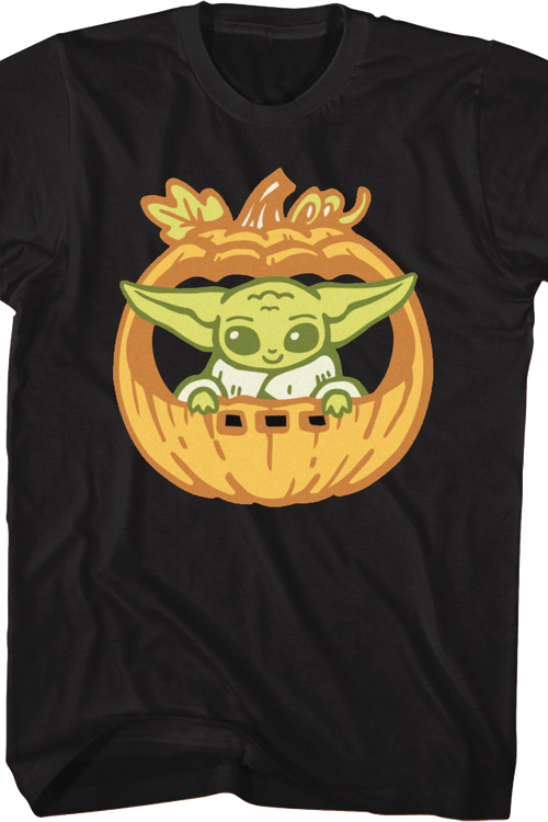 Grogu Pumpkin Mandalorian Star Wars T-Shirtmain product image