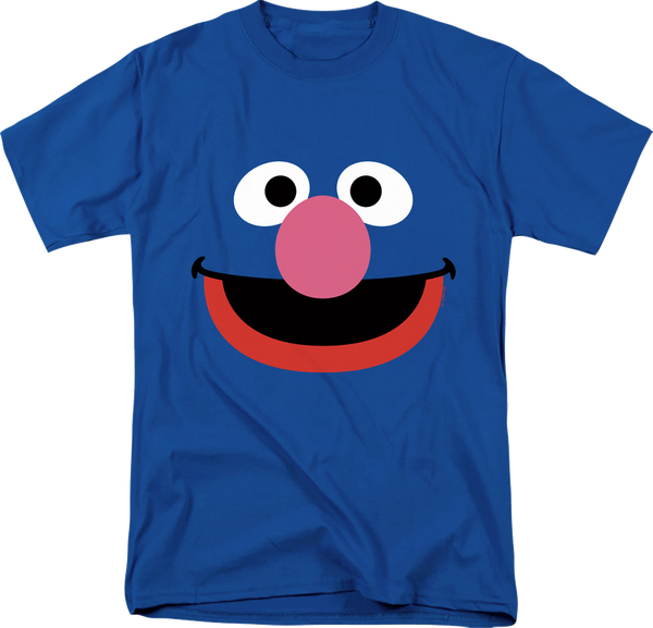 Grover Face Sesame Street T-Shirt