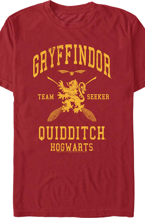 Gryffindor Quidditch Harry Potter T-Shirtmain product image