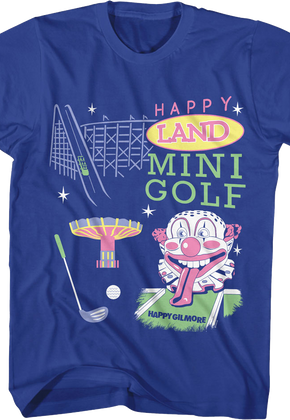 Happy Land Mini Golf Happy Gilmore T-Shirt