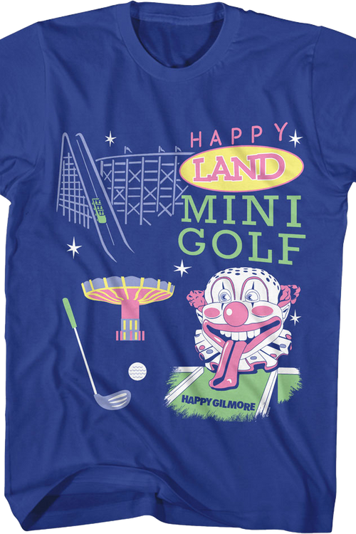 Happy Land Mini Golf Happy Gilmore T-Shirtmain product image