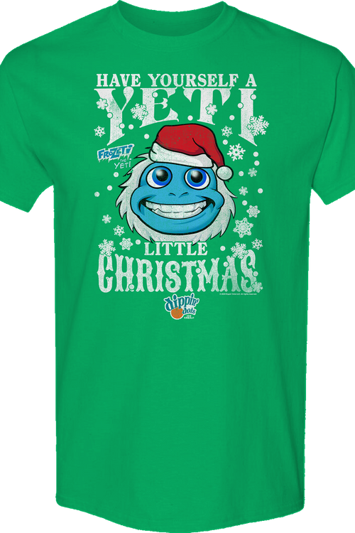 Have Yourself A Yeti Little Christmas Dippin' Dots T-Shirtmain product image