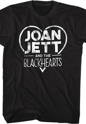 Heart Logo Joan Jett And The Blackhearts T-Shirt