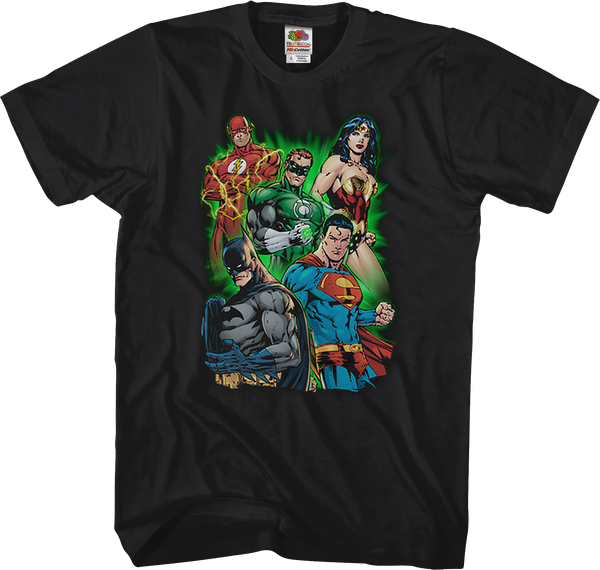 Hero Poses Justice League T-Shirt