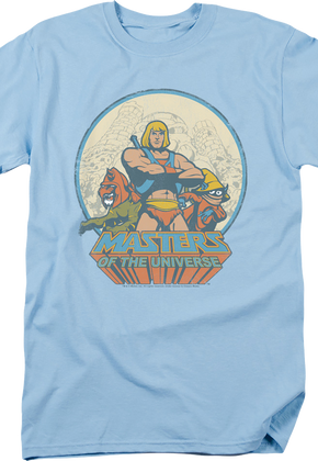 Heroic Warriors Masters of the Universe T-Shirt