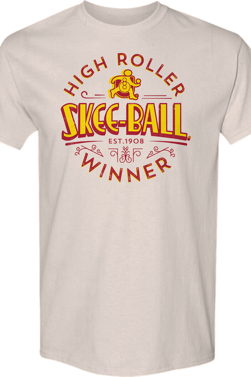 High Roller Winner Skee-Ball T-Shirtmain product image