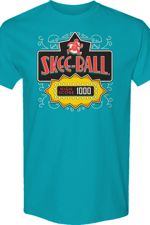 High Score Marquee Skee-Ball T-Shirtmain product image