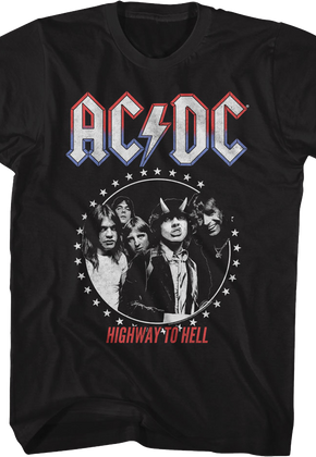 Highway To Hell Presidential Seal ACDC T-Shirt