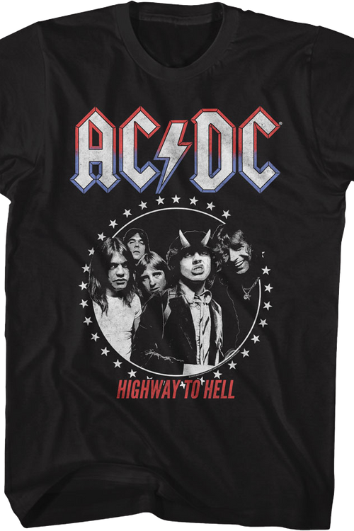 Highway To Hell Presidential Seal ACDC T-Shirtmain product image