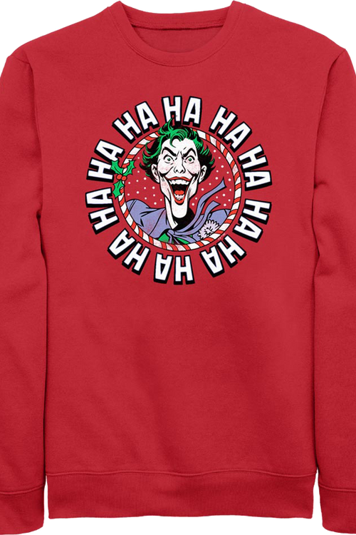 Holly Jolly Joker DC Comics Sweatshirtmain product image