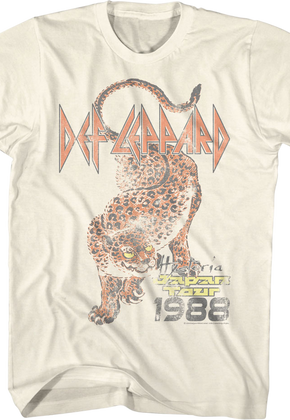 Hysteria Japan Tour 1988 Def Leppard T-Shirt