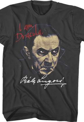 I Am Dracula Bela Lugosi T-Shirt