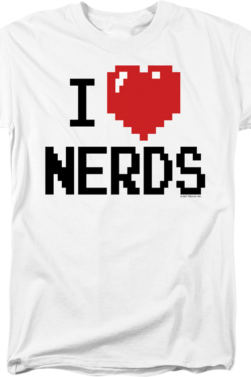 I Love Nerds T-Shirtmain product image