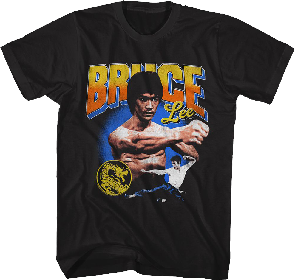 Impact Collage Bruce Lee T-Shirt