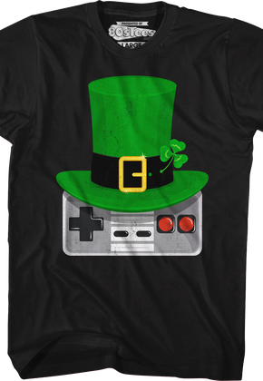 Irish Nintendo Controller St. Patrick's Day T-Shirt