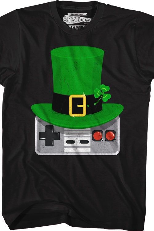 Irish Nintendo Controller St. Patrick's Day T-Shirtmain product image