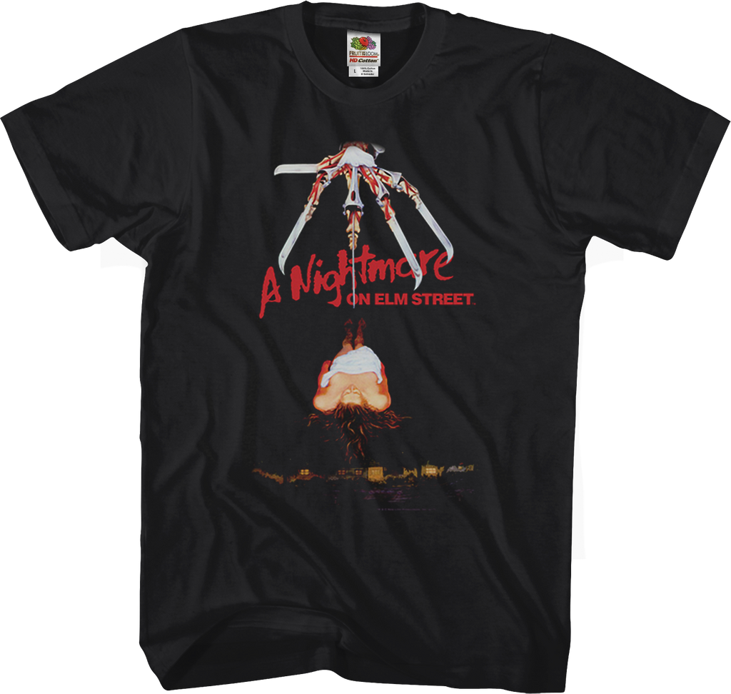 Italian Movie Poster T-Shirt: Nightmare On Elm Street Mens T-Shirt