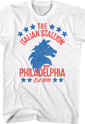 Italian Stallion Stars Rocky T-Shirt