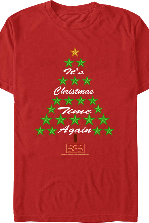 It's Christmas Time Again Backstreet Boys T-Shirtmain product image