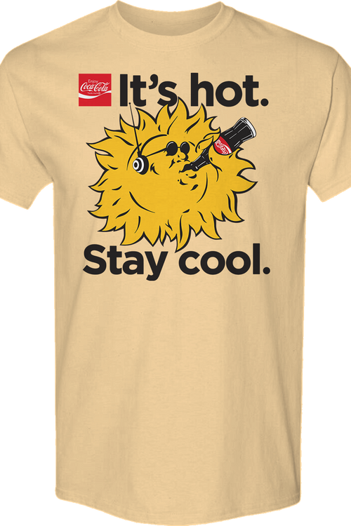 It's Hot Stay Cool Coca-Cola T-Shirtmain product image