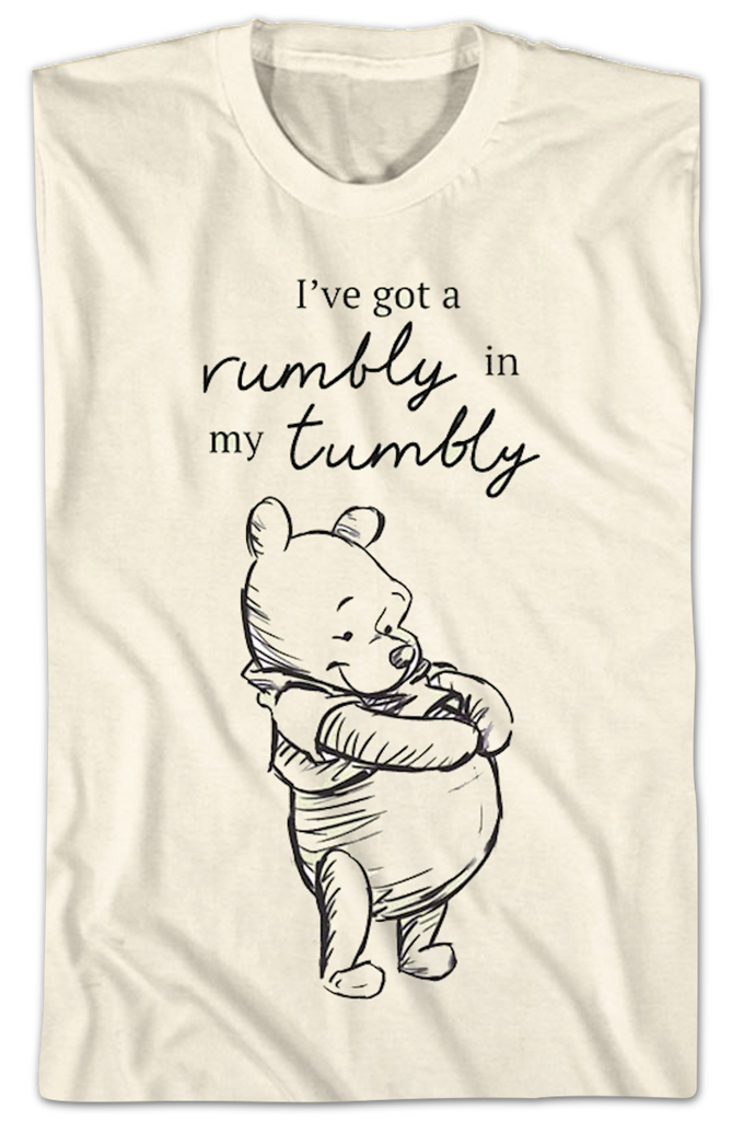 I've Got A Rumbly In My Tumbly Winnie The Pooh T-Shirt