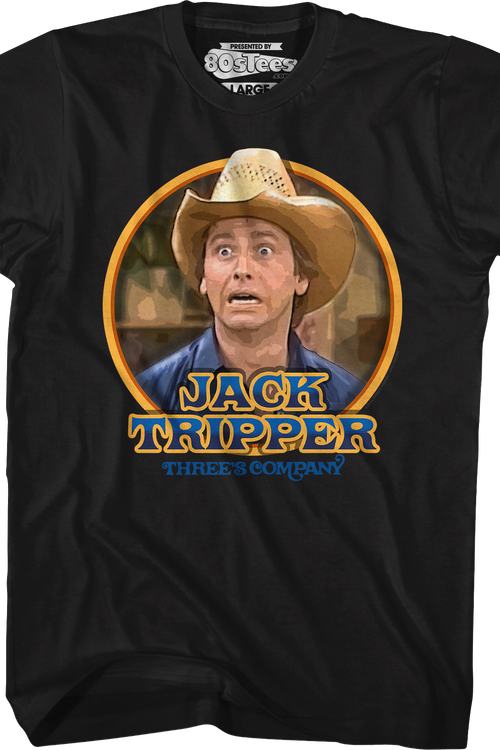 Jack Tripper Circle Three's Company T-Shirtmain product image