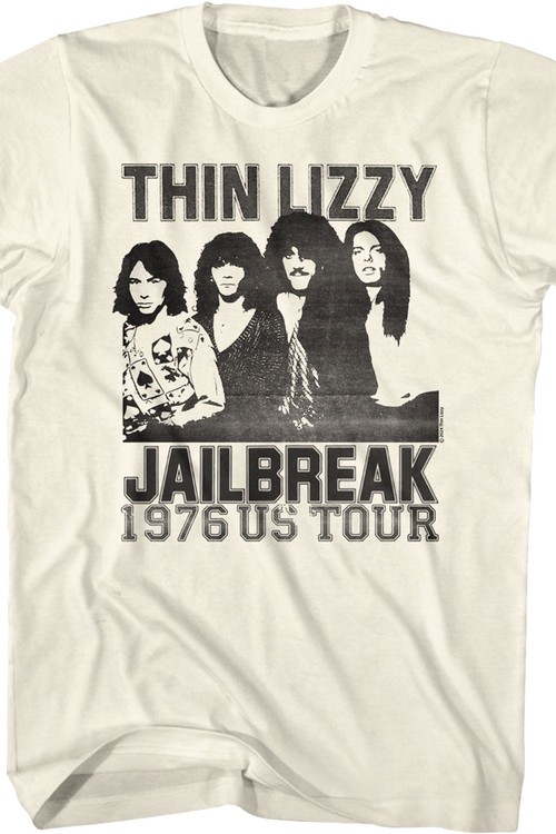 Jailbreak 1976 US Tour Thin Lizzy T-Shirtmain product image