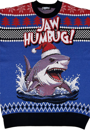 Jaw Humbug Knitted Christmas Sweater