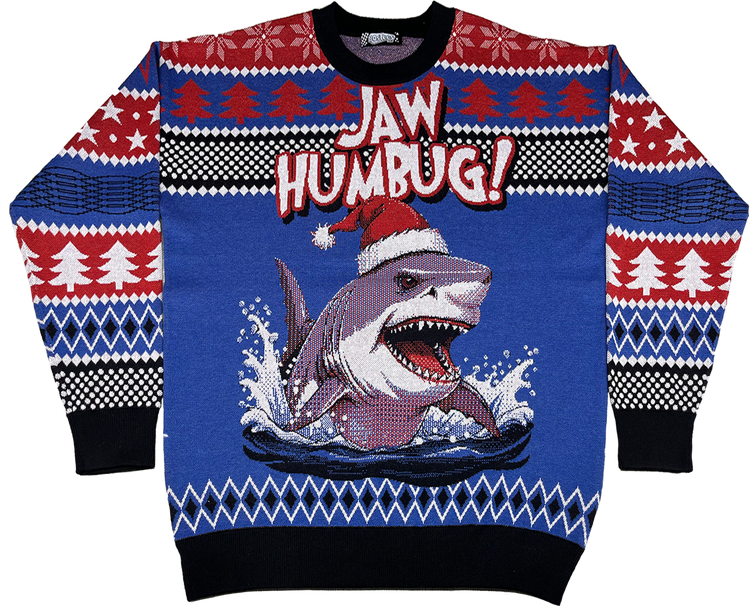 Jaw Humbug Knitted Christmas Sweatermain product image