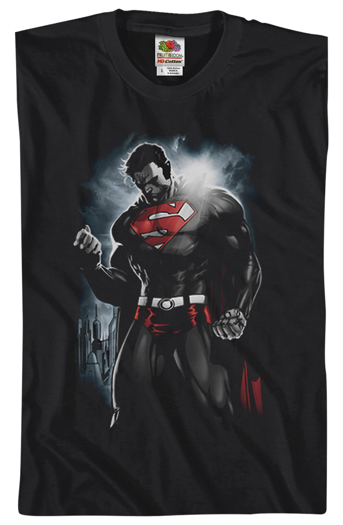 Jim Lee Man of Steel Superman T-Shirt: DC Comics Mens T-Shirt