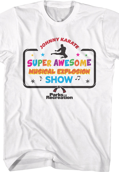 Johnny Karate Show Parks and Recreation T-Shirt