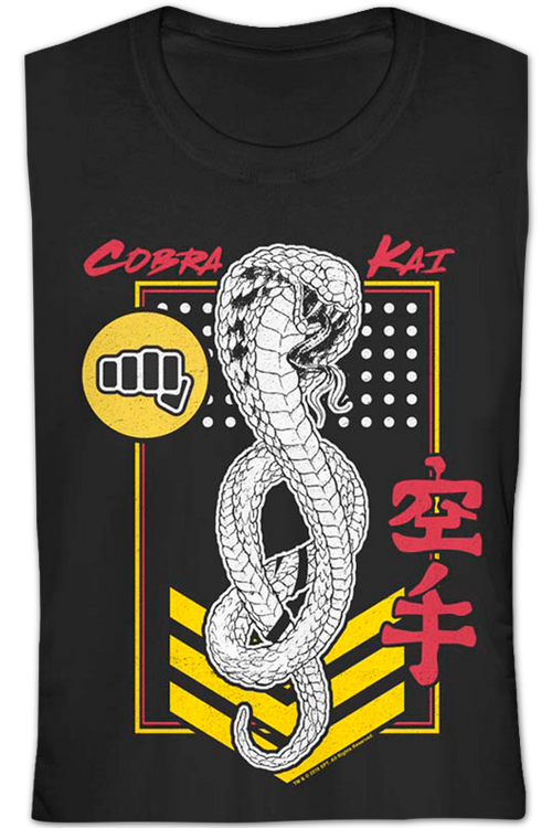 Ladies Cobra Kai Patch Shirtmain product image