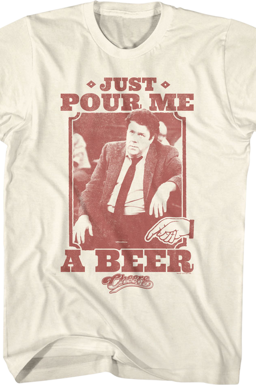 Just Pour Me A Beer Cheers T-Shirtmain product image