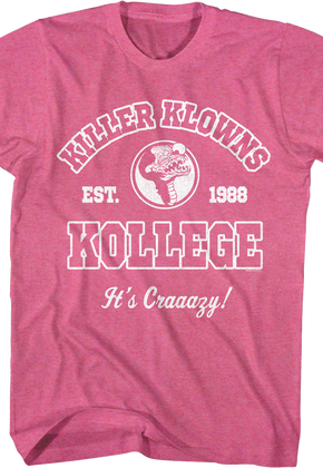 Killer Klowns Kollege Killer Klowns From Outer Space T-Shirt