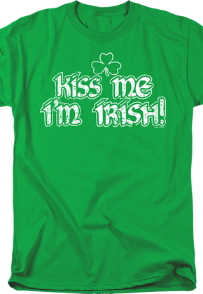 Kiss Me I'm Irish St. Patrick's Day T-Shirt