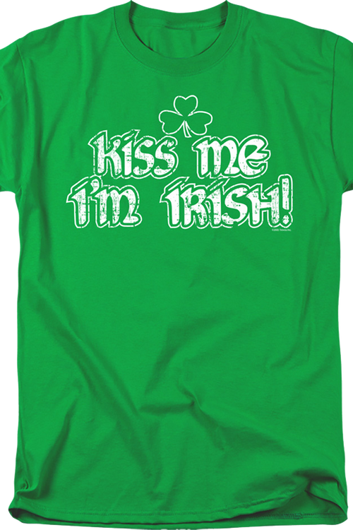 Kiss Me I'm Irish St. Patrick's Day T-Shirtmain product image