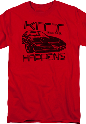 KITT Happens Knight Rider T-Shirt