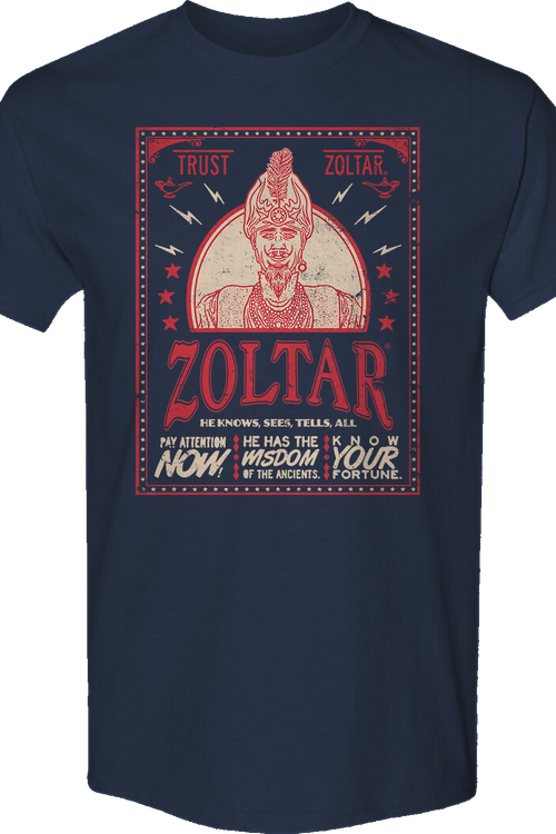 Know Your Fortune Zoltar T-Shirtmain product image