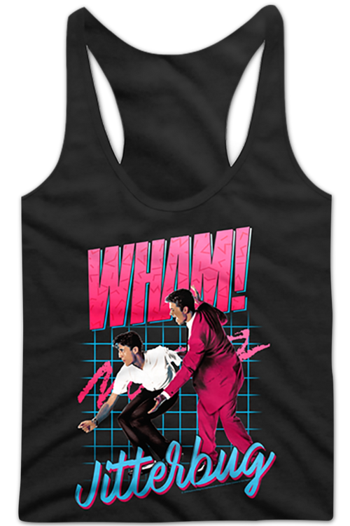 Ladies Jitterbug Wham Racerback Tank Topmain product image