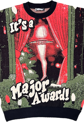 Leg Lamp It's A Major Award Christmas Story Knitted Sweater