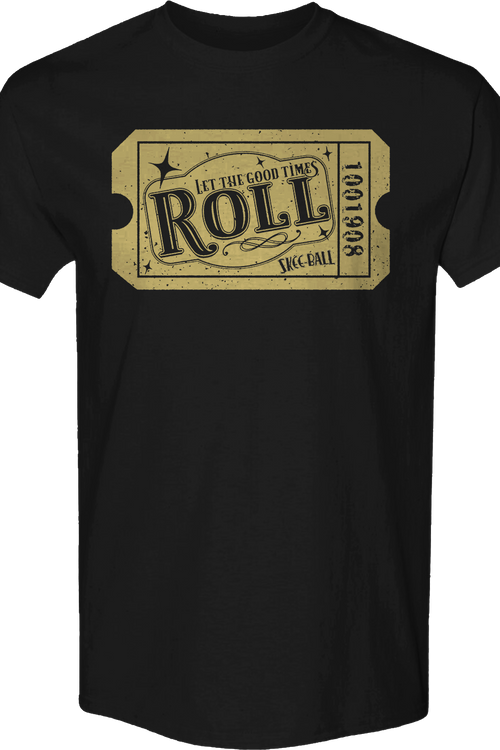 Let The Good Times Roll Ticket Skee-Ball T-Shirtmain product image