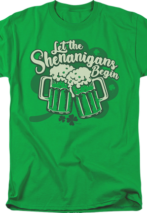 Let The Shenanigans Begin St. Patrick's Day T-Shirt