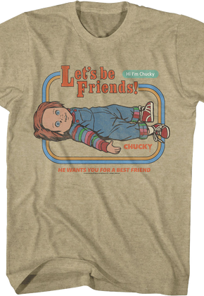 Let's Be Friends Child's Play T-Shirt