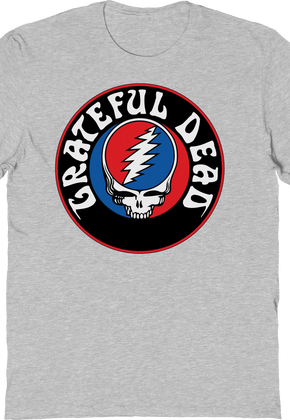 Lightning Skull Logo Grateful Dead T-Shirt